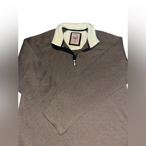 Arrow Blue Jeans Co Men’s Fleece Quarter Zip - Picture 1 of 6